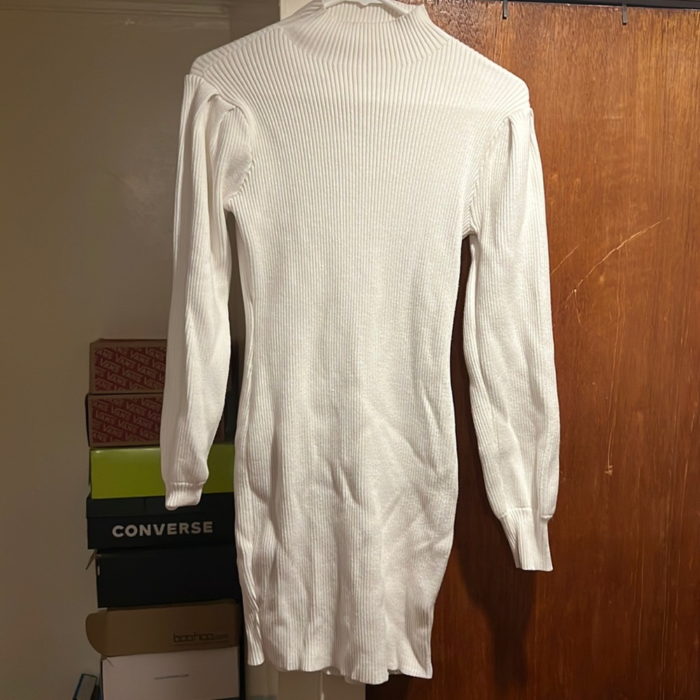 Long sleeve sweater dress